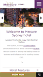 Mobile Screenshot of mercuresydney.com.au